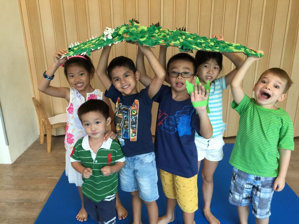 Students enrolled in EduGrove’s holiday programme